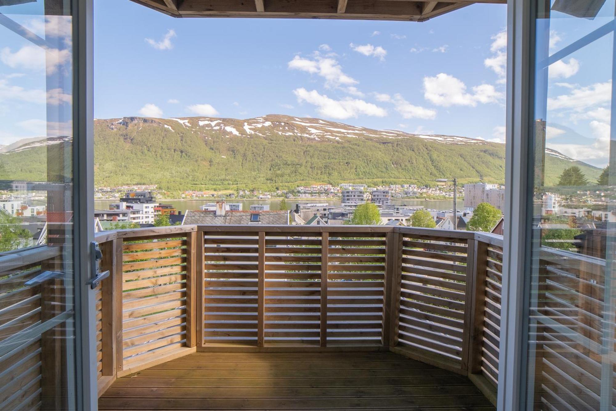 特罗姆瑟Modern House With Great View!公寓 外观 照片