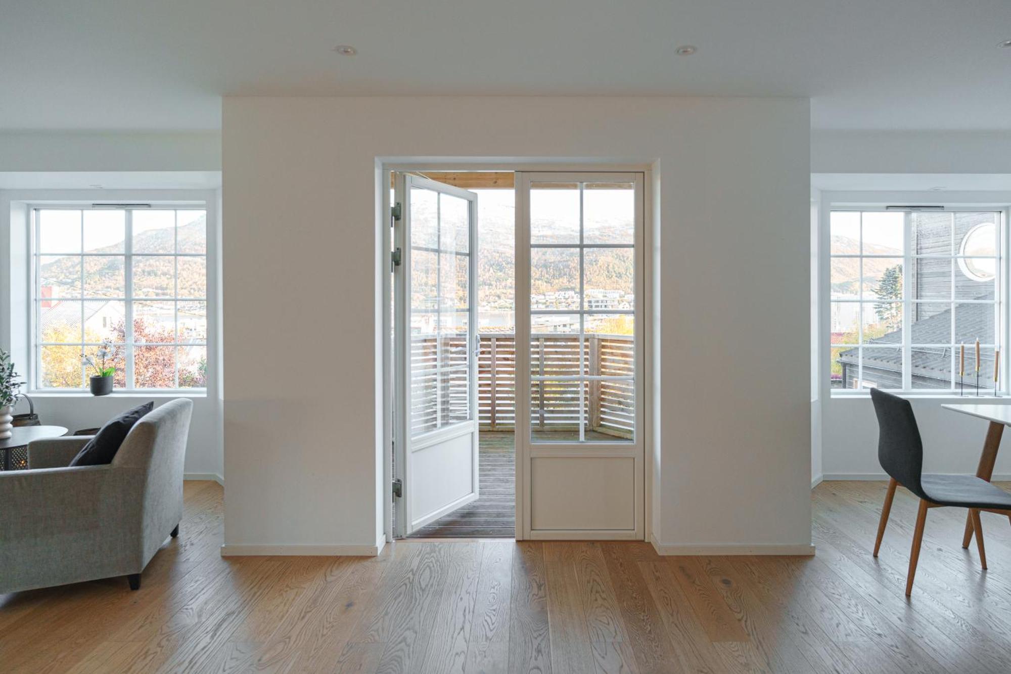 特罗姆瑟Modern House With Great View!公寓 外观 照片